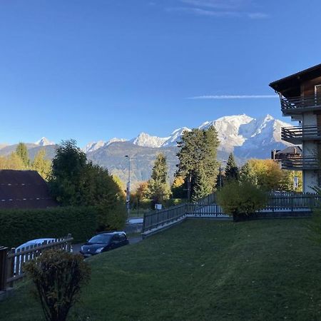 Apartament La Marmotte: Vue Mont Blanc, Terrasse, Parking Combloux Zewnętrze zdjęcie
