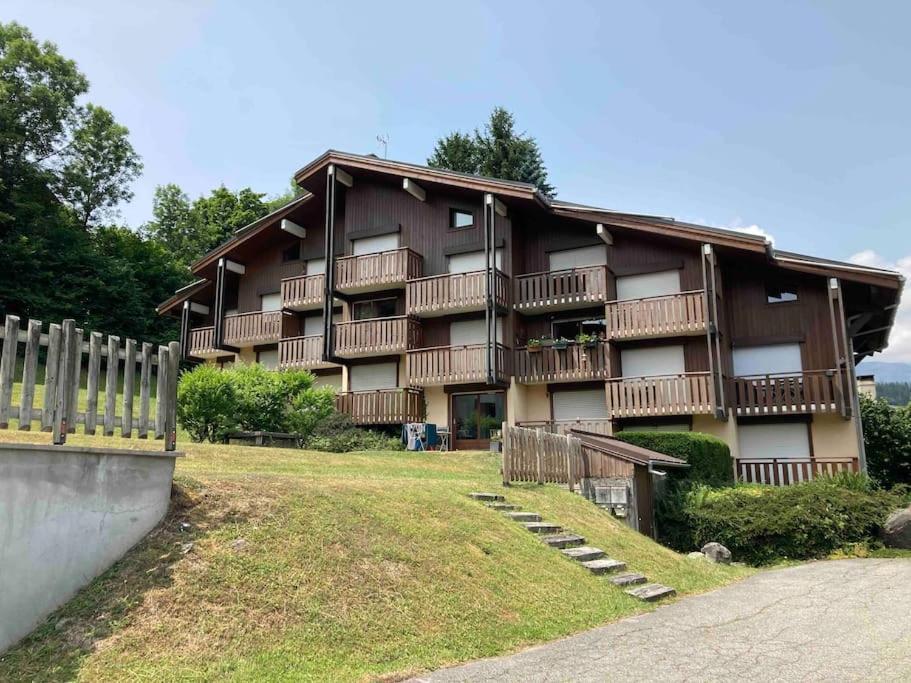 Apartament La Marmotte: Vue Mont Blanc, Terrasse, Parking Combloux Zewnętrze zdjęcie